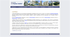Desktop Screenshot of gruposantaisabel.com.br